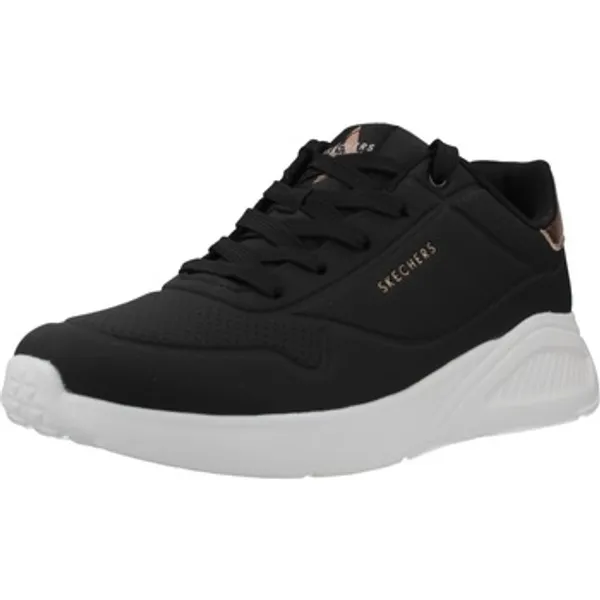 Skechers Uno Lite Shimmer Along Zwart, foto 2 van 2