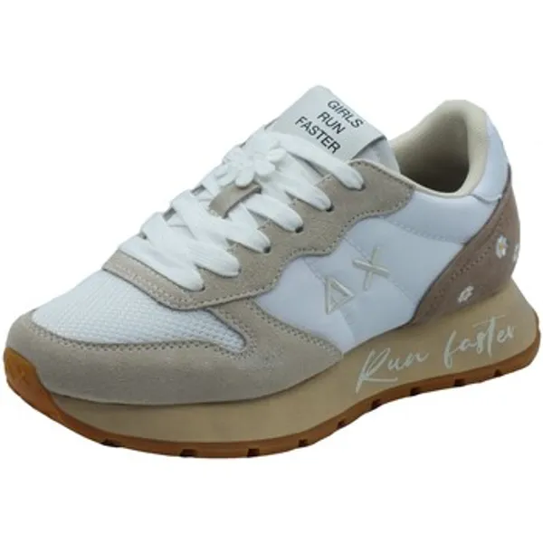 Sun68 Lage Sneakers  Z36207 Ally Vintage Bianco Wit