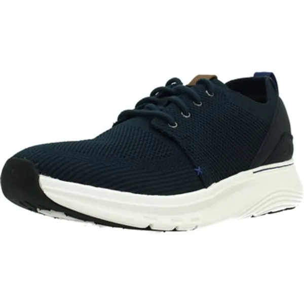 Clarks Lage Sneakers Sport Zapatillas Hombre Modèle Zapatos Informales Blauw