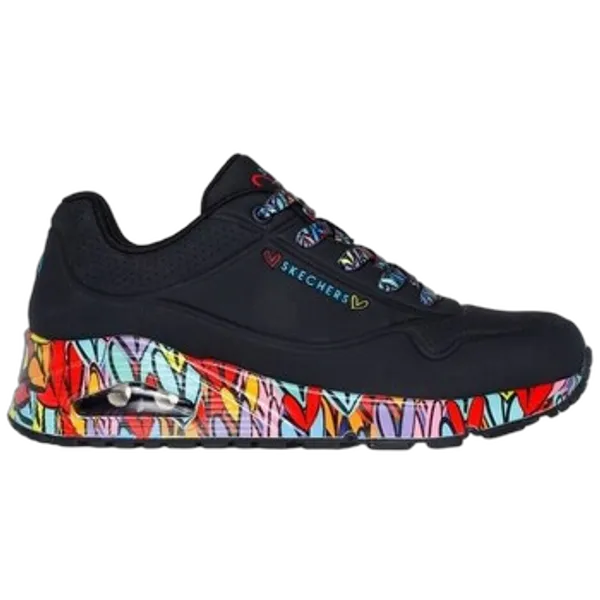 Skechers Lage Sneakers  Uno Ravaged Love multicolour