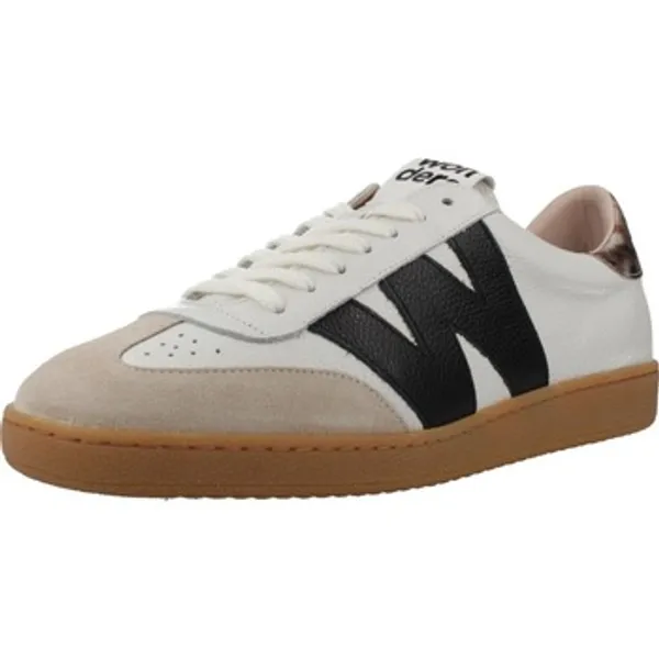 Wonders Lage Sneakers  Sport Zapatillas Mujer Modèle Ap2001 Beige