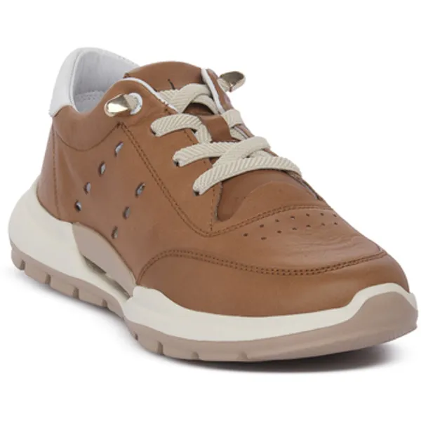 Wave Lage Sneakers  NARA TABACCO Bruin — vergelijk prijzen bij 1 winkel