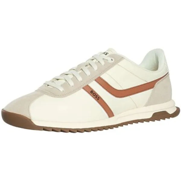 Boss Lage Sneakers  Zayn Low sneakers Beige — vergelijk prijzen bij 1 winkel