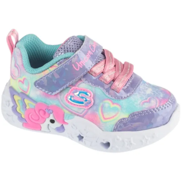 Skechers Lage Sneakers  Unicorn Charmer - Lil Heart Sparkles Violet