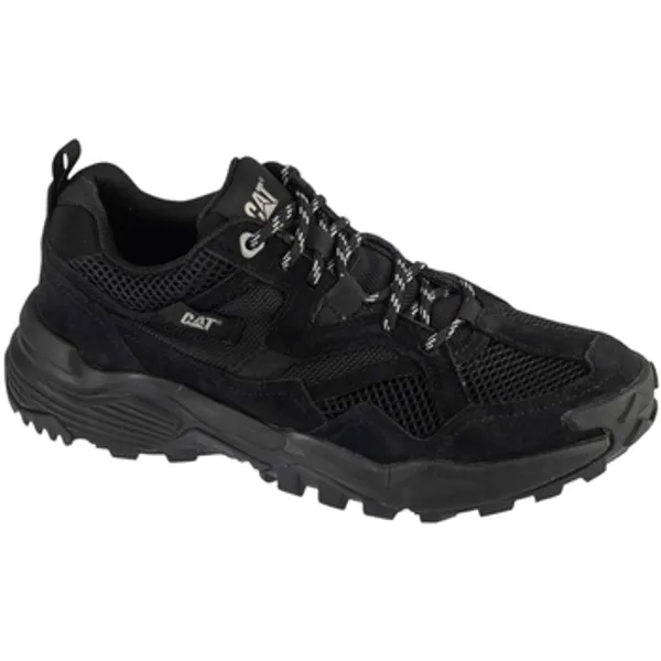 Caterpillar Lage Sneakers  Grapple Suede Mesh Zwart — vergelijk prijzen bij 1 winkel