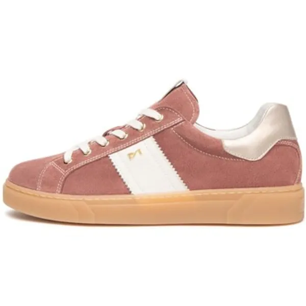 NeroGiardini Lage Sneakers Velour Velvet Osso 0100 Etoile Saturn Tr Mala Roze