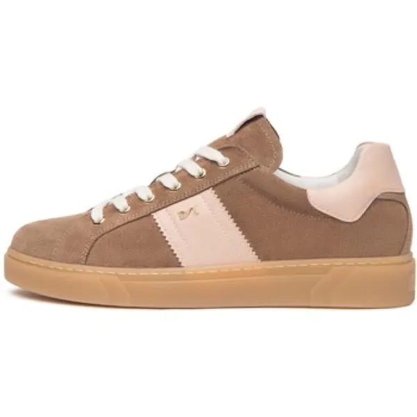 NeroGiardini Lage Sneakers  Velour Nappa Pandora Tr Malaga 1074 Para Bruin