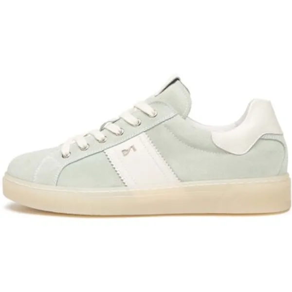 NeroGiardini Lage Sneakers  Velour Velvet Osso 0100 Tr Malaga 1074 Silic Groen