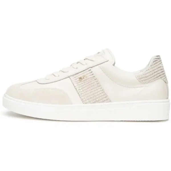 NeroGiardini Lage Sneakers Velour Velvet Osso 0100 Stampa Tejus /Bia Tr Ma Wit