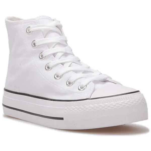 La Modeuse Hoge Sneakers  70777_P165660 Zwart