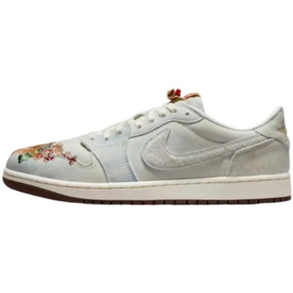 Nike 1 Retro Low OG Football Grey Sail Light Chocolate, foto 2 van 2