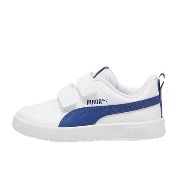 Puma Basses Courtflex V3 V Wit Avec Accents Blauw, vergelijk prijzen bij 2 winkels
