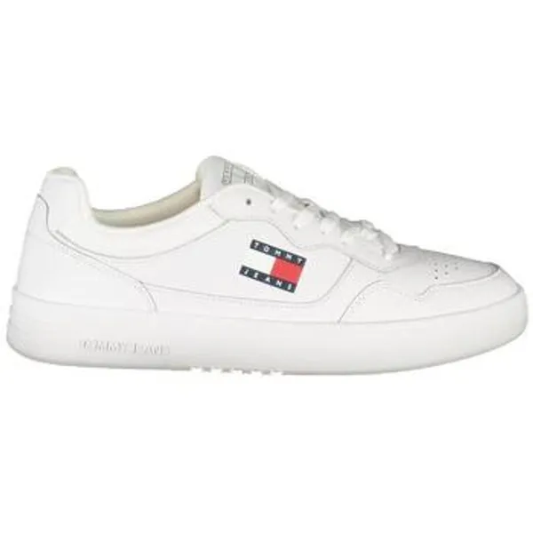 Tommy Hilfiger Lage Sneakers  Baskets TJM Cupsole cuir blanc Wit
