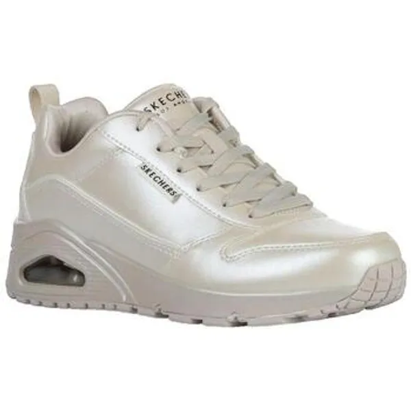 Skechers Lage Sneakers  Baskets Uno Galactic Gal crème Beige