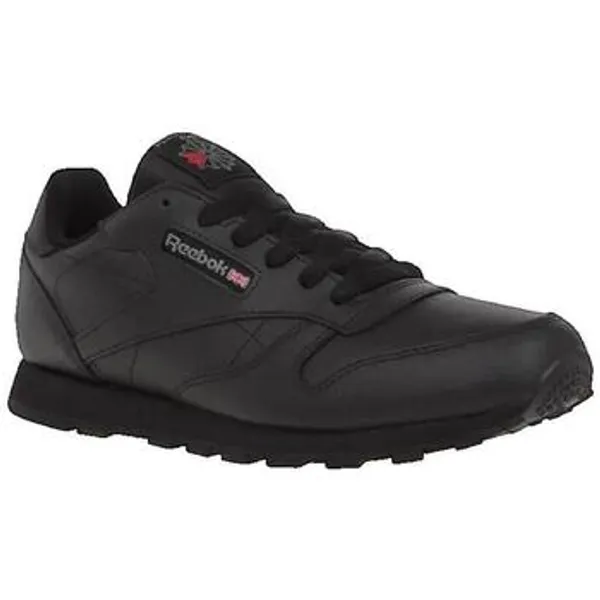 Reebok Sport Lage Sneakers  Baskets Classic Leather Noir Zwart — vergelijk prijzen bij 1 winkel