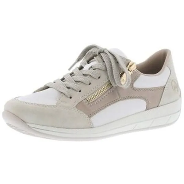 Rieker Lage Sneakers  N1127 Wit