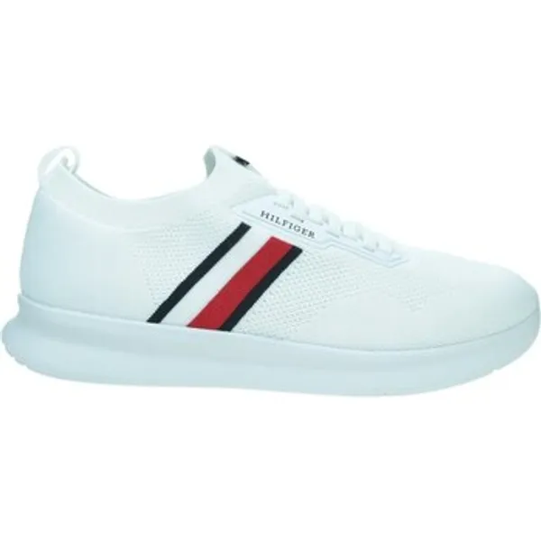 Tommy Hilfiger Lage Sneakers  FM0FM05756YBS Rood — vergelijk prijzen bij 1 winkel