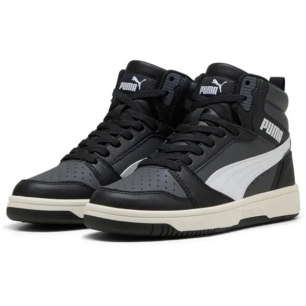 PUMA Rebound V6 Mid Black / White / Dusky Gray