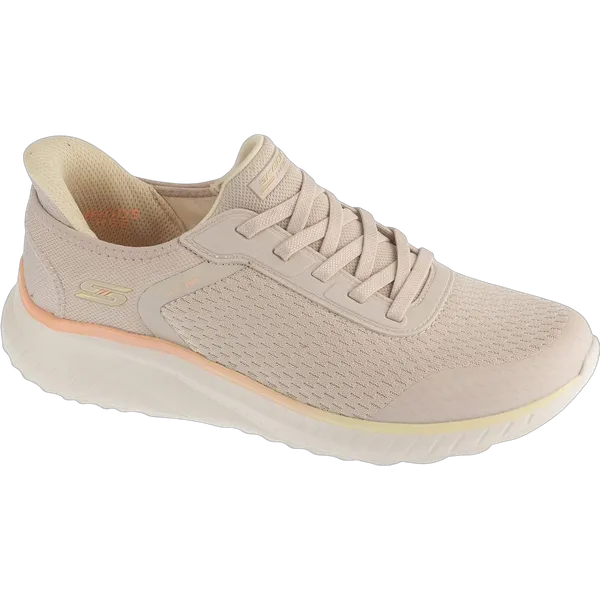 Skechers Skechers Slip-Ins Bobs Squad Chaos, Vrouwen, Beige, Sneakers, maat: