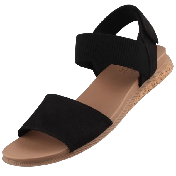 Skechers Skechers Bobs Desert Kiss Low - Top Look Damessandaal Zwart