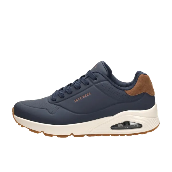 Skechers Uno Suited On Air Marineblauw, vergelijk prijzen bij 2 winkels