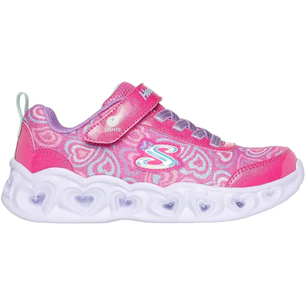 Skechers HEART LIGHTS - BOOGIE LOVE Roze