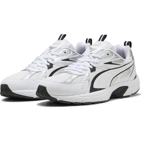 PUMA Milenio tech_ Puma White-Puma Black-Puma Silver