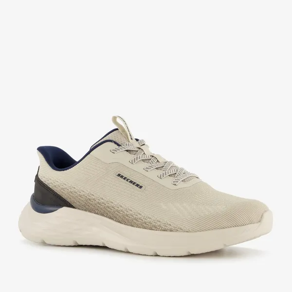 Skechers Garner heren sneakers - Extra comfort - Memory Foam Beige
