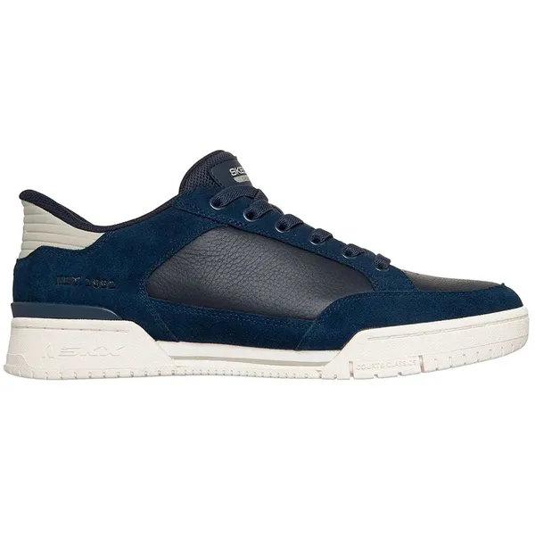 Skechers Recoil Persius Navy Pig Suede / Leather / White Pu