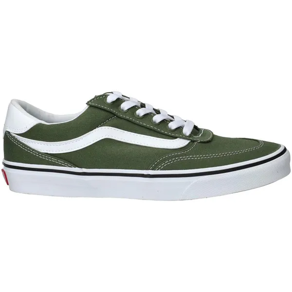 Vans Brooklyn LS Canvas groen - wit