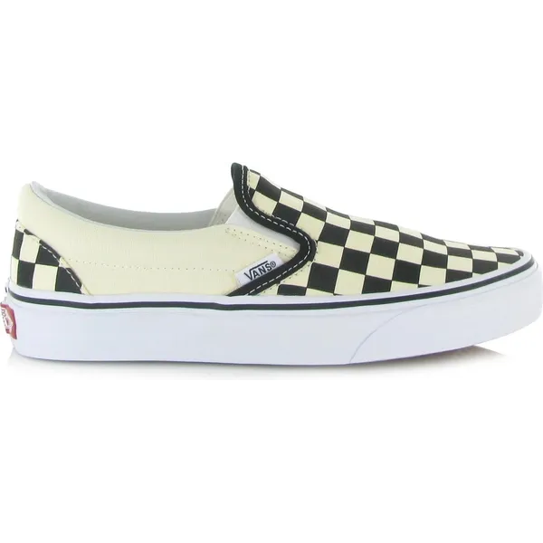 Vans Ua Classic Slip On Wmn Blk&Whtchckerboard/Wht