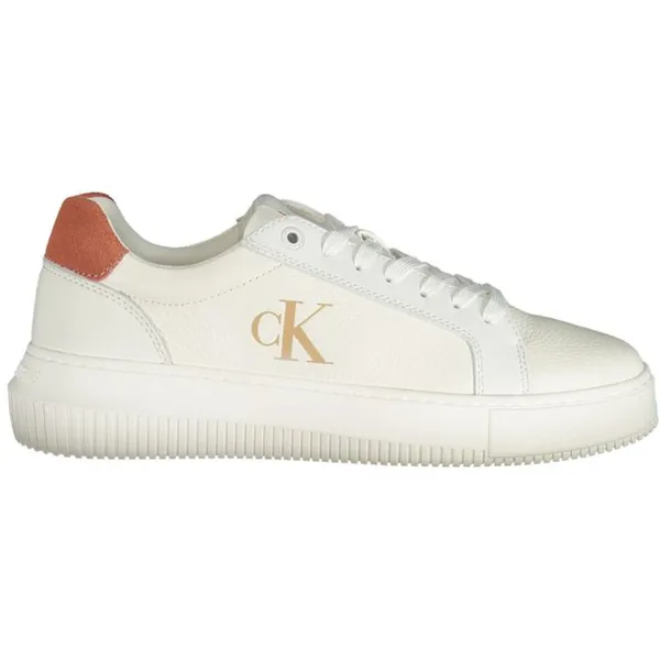 Calvin Klein Platform Sneaker Style YW0YW00323 Wo - White White