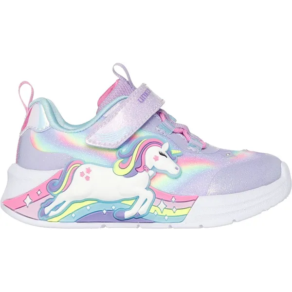 Skechers S-Lights Unicorn Chaser Lavendel