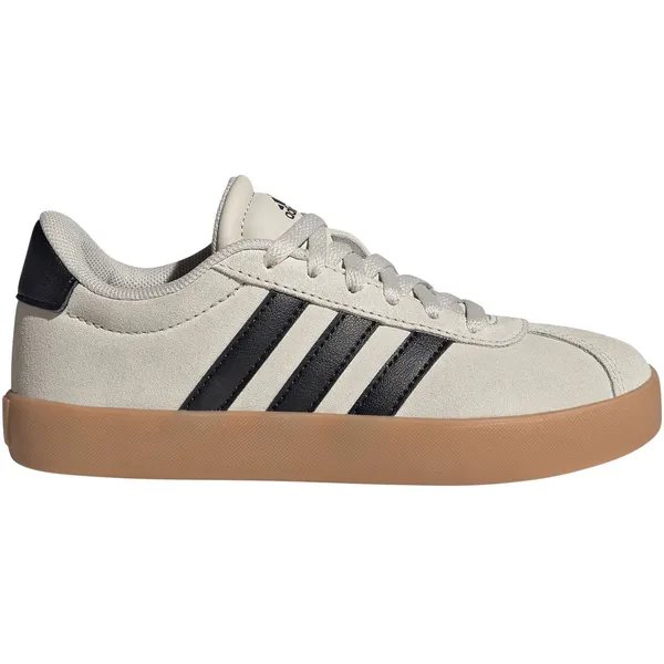 adidas VL Court 3.0 lichtgrijs - zwart