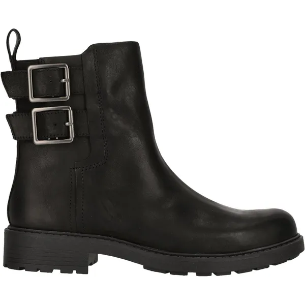 Clarks Stiefel Orinoco2 Bay Black Leather zwart