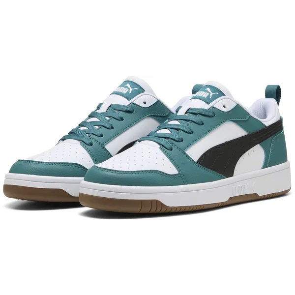 PUMA Rebound v6 Low Emerald Ice-PUMA Black-PUMA White