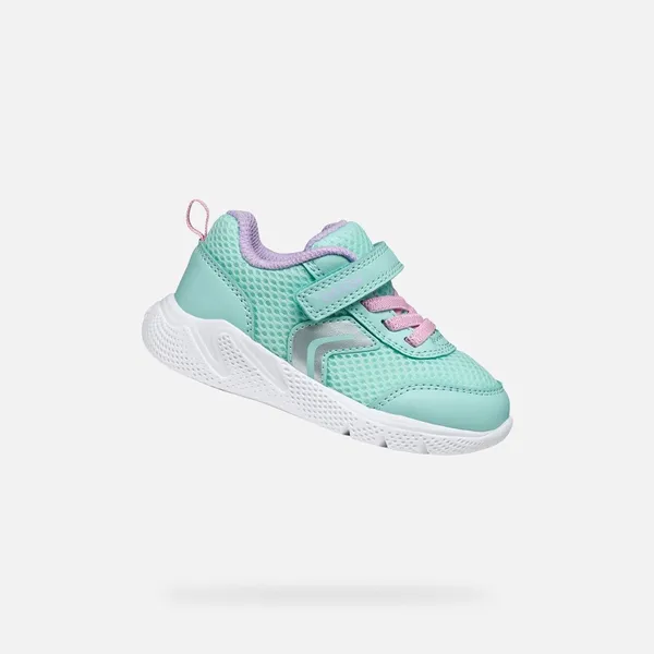 GEOX SPRINTYE PEUTER Aqua/Roze