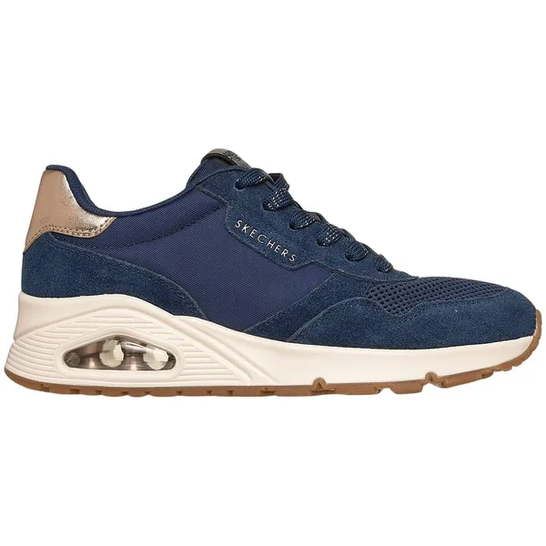 Skechers Uno vintage air donkerblauw - wit