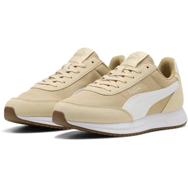 PUMA R78 Lightwind Sand Dune-PUMA White-Canvas
