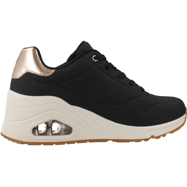 Skechers UNO WEDGE-HI STEPS zwart