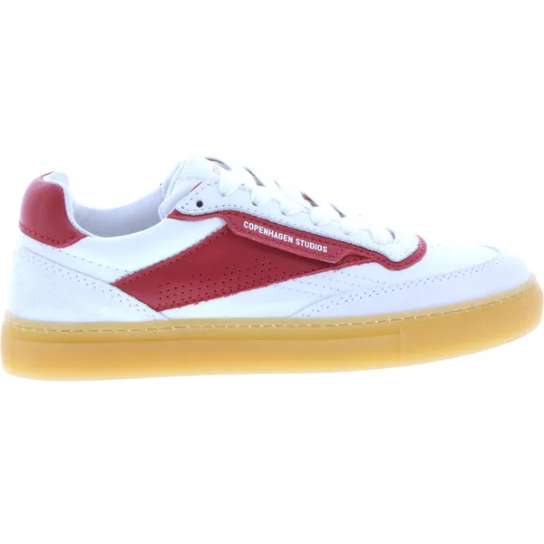 Copenhagen Studios Dames Sneakers Copenhagen Studios Cph90 White/red Wit wit