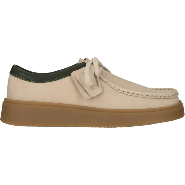 Clarks Schnürschuhe Torview Offwhite