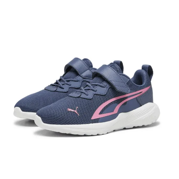 PUMA Jongens Sneaker All-Day Active AC/PS Inky Blue BLAUW BLAUW