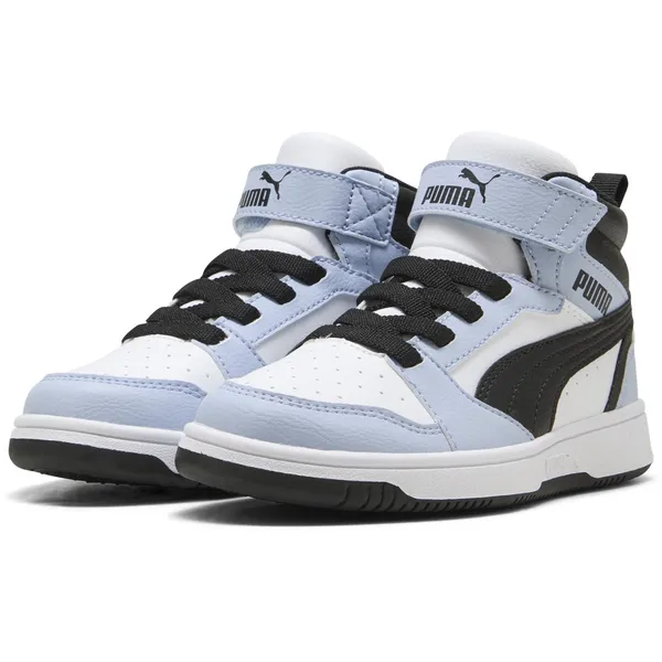 PUMA Rebound V6 Mid AC+ PS PUMA White-Snow Mountain Blue-PUMA Black
