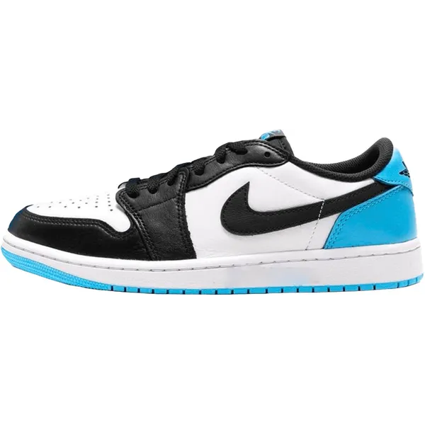 Nike Air Jordan 1 Retro Low Zwart, Wit, Blauw