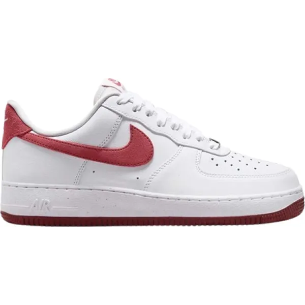 Nike Air Force 1 Low Wit/Rood