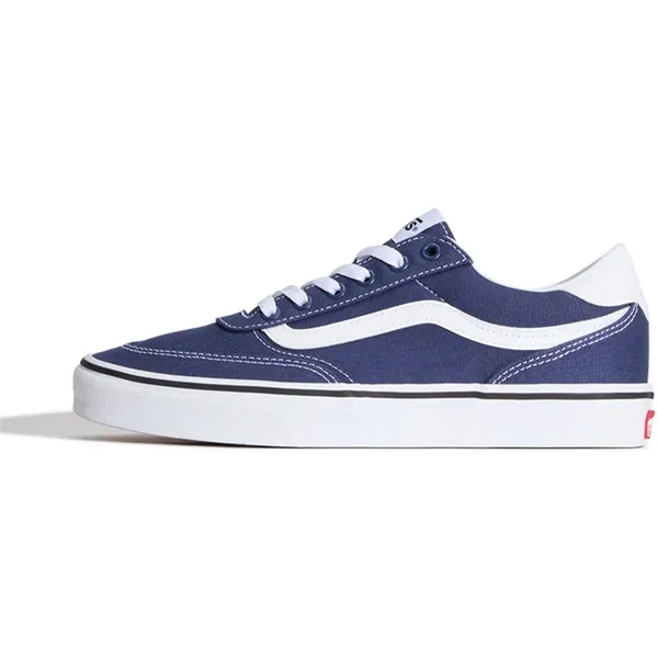 Vans Brooklyn LS Donkerblauw/Wit, foto 2 van 2