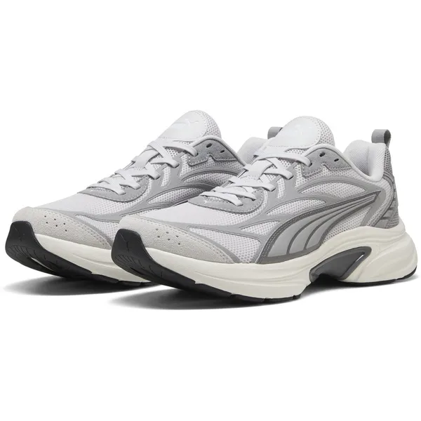 PUMA 301103 Feather Gray-Gray Echo-Puma Aged Silver-Warm White