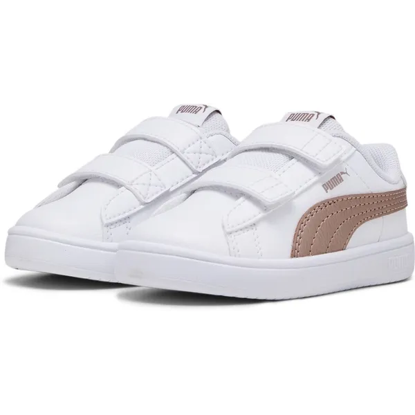 PUMA Kinder Schuhe Low Rickie Classic V Inf 394254 Puma White-Rose Gold Puma White-Rose Gold