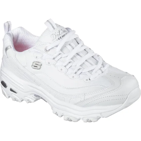 Skechers D LITES FRESH START White Silver